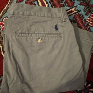 Ralph Lauren Gray Chinos Classic Fit Pants